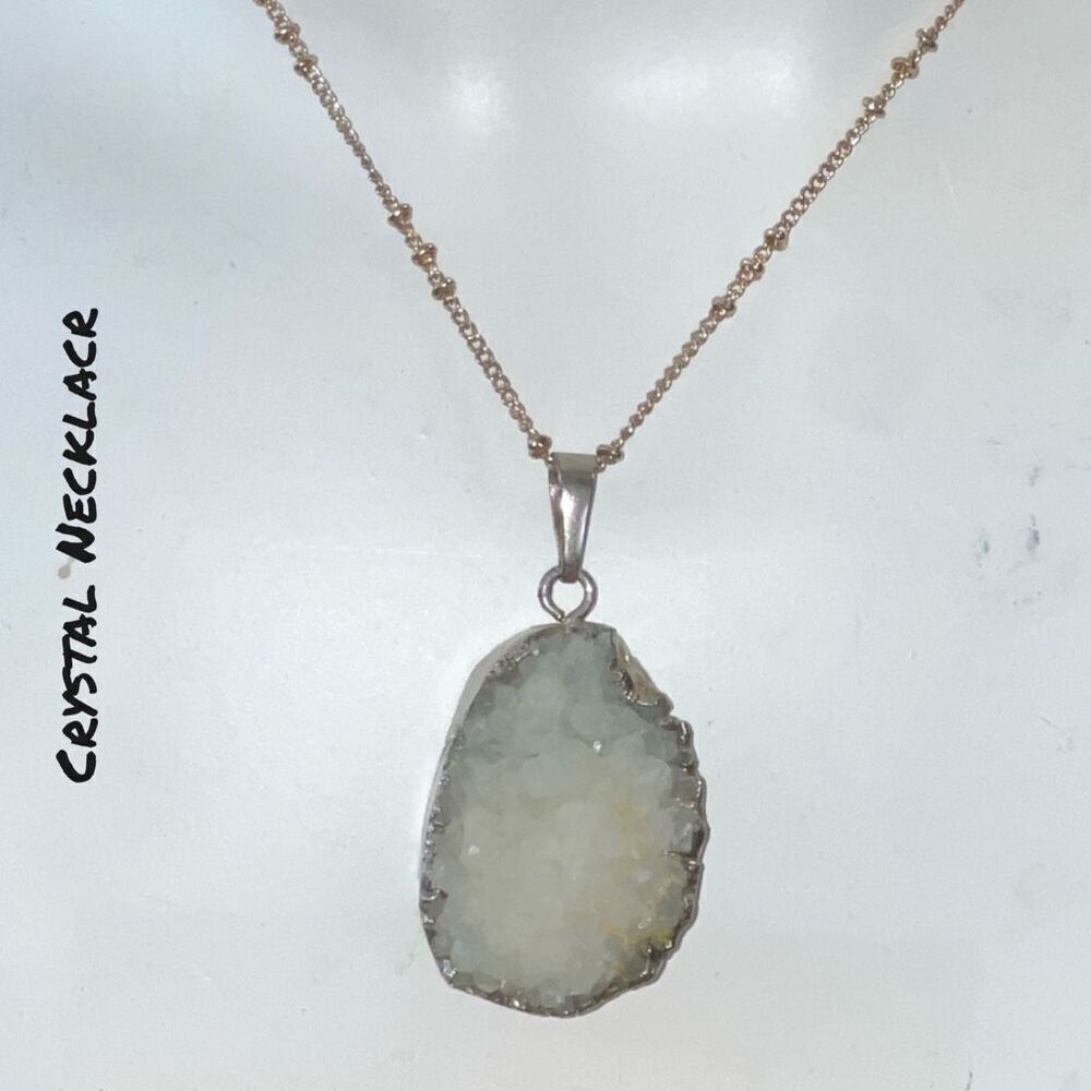 Natural Quartz Necklace
